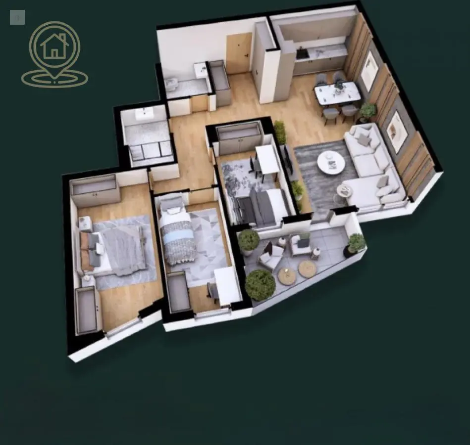 Novi Sad Petrovaradin Troiposoban stanovi 160603 evra 