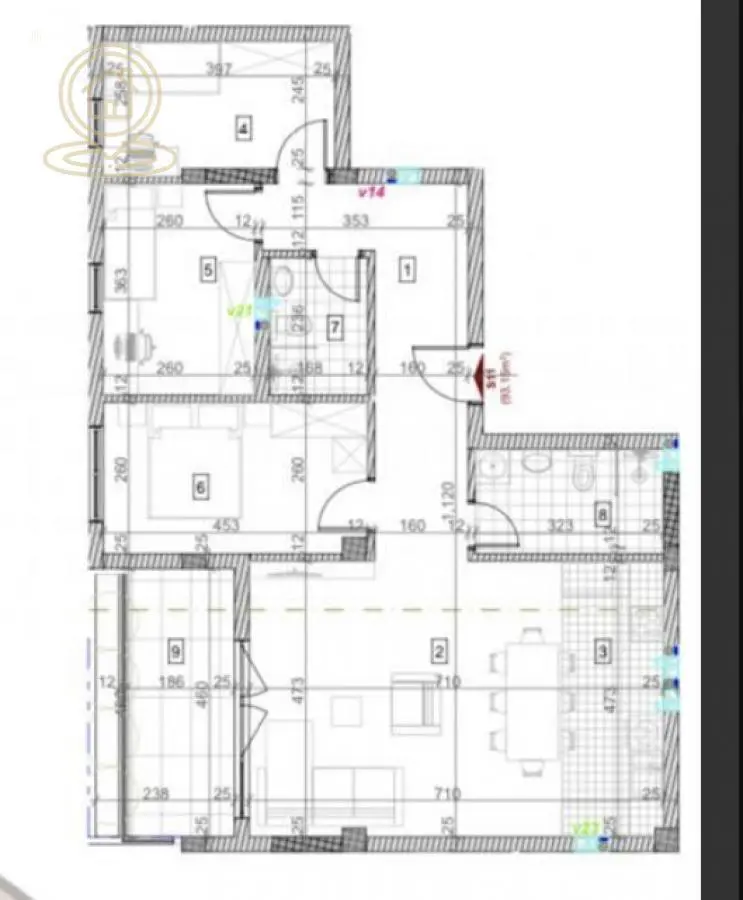  novogradnja Četvorosoban stanovi Sremska Kamenica - 274401 evra 