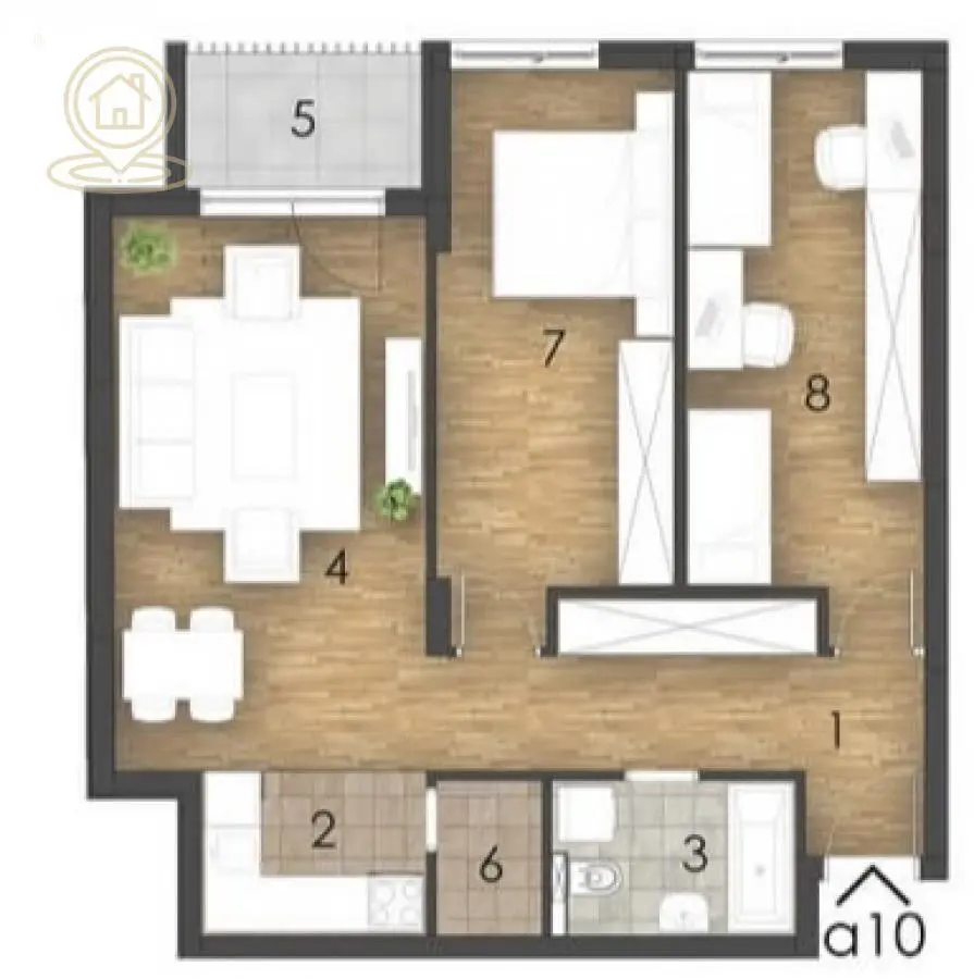 stanovi Novi Sad  novogradnja Trosoban 