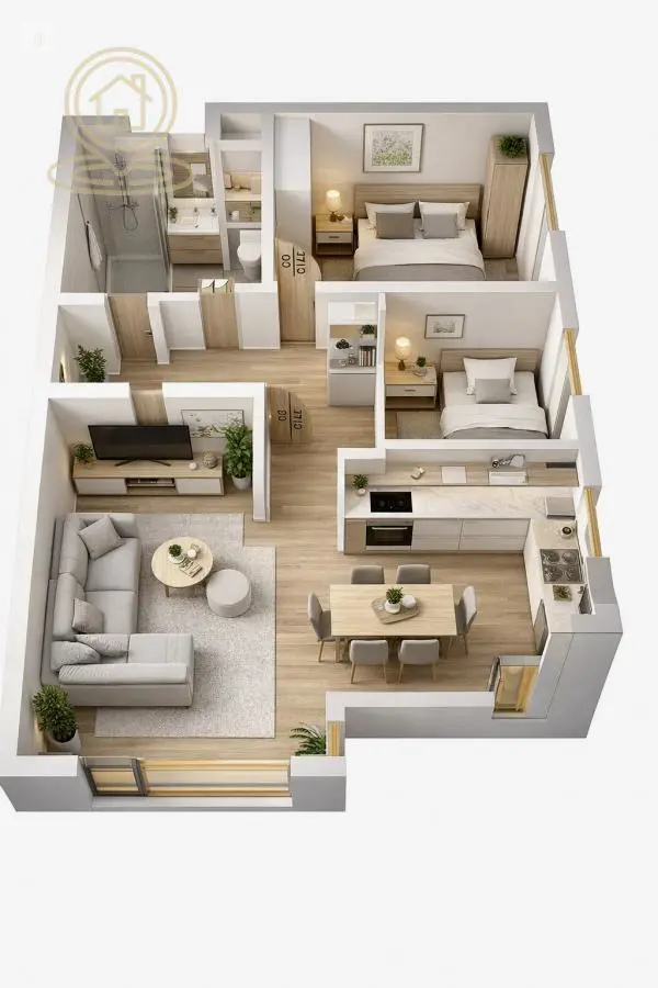 stanovi Niš Donja vrežina Dvoiposoban 