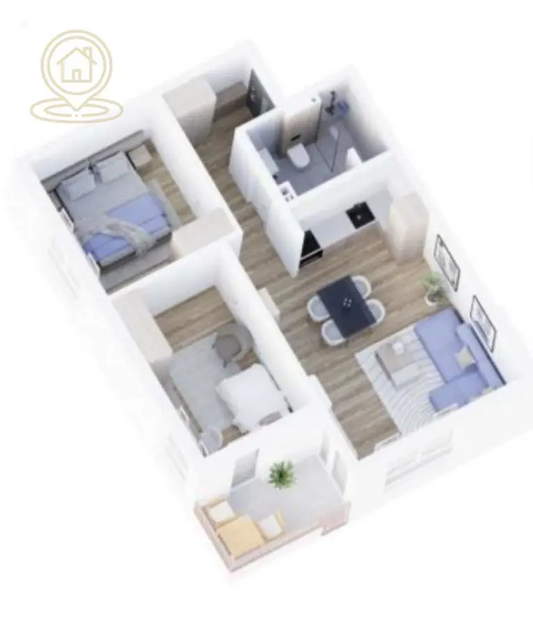 stanovi Niš Somborska  novogradnja Trosoban 