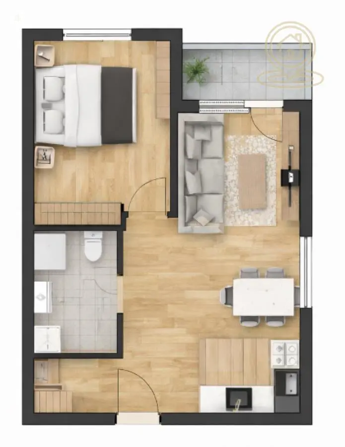 Jednosoban stanovi Raj - 79200 evra 