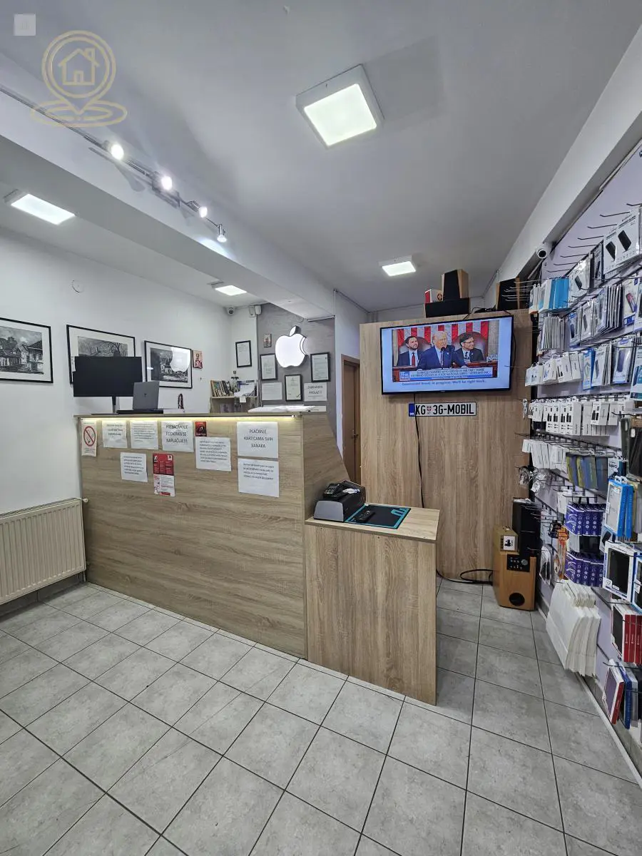 Kragujevac Centar  uknjizeni poslovni prostor 44000 evra 