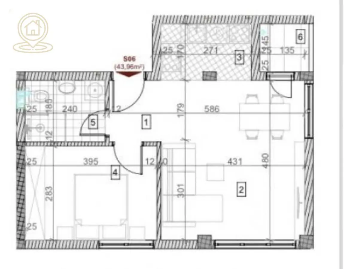 Novi Sad Sremska Kamenica  novogradnja Dvosoban stanovi 122026 evra 