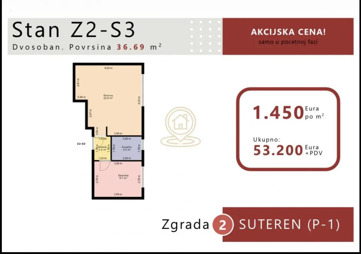 stanovi Vrnjačka Banja Jednosoban 