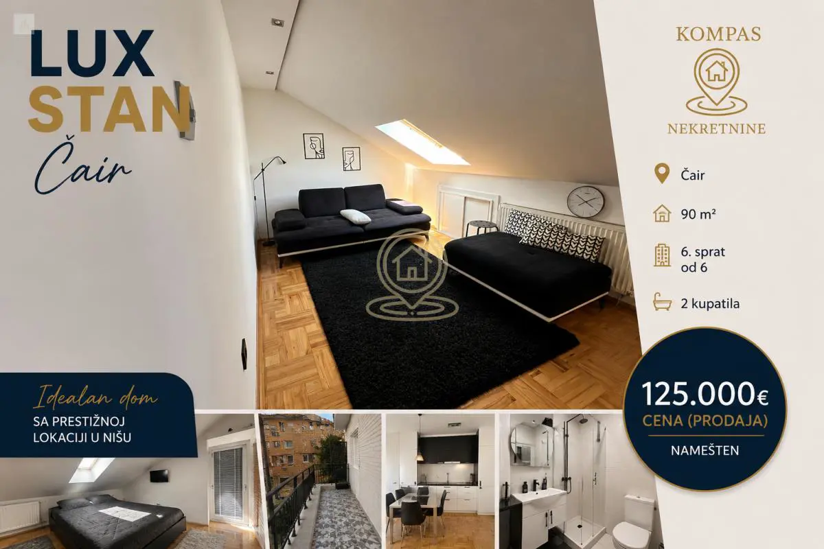 Niš Medijana  uknjizeni Dvoiposoban stanovi 125000 evra 