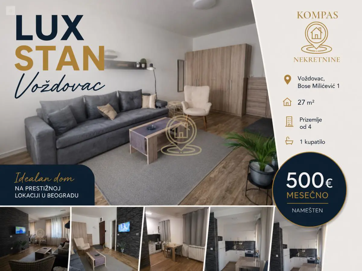  novogradnja Dvosoban stanovi Voždovac - 500 evra 