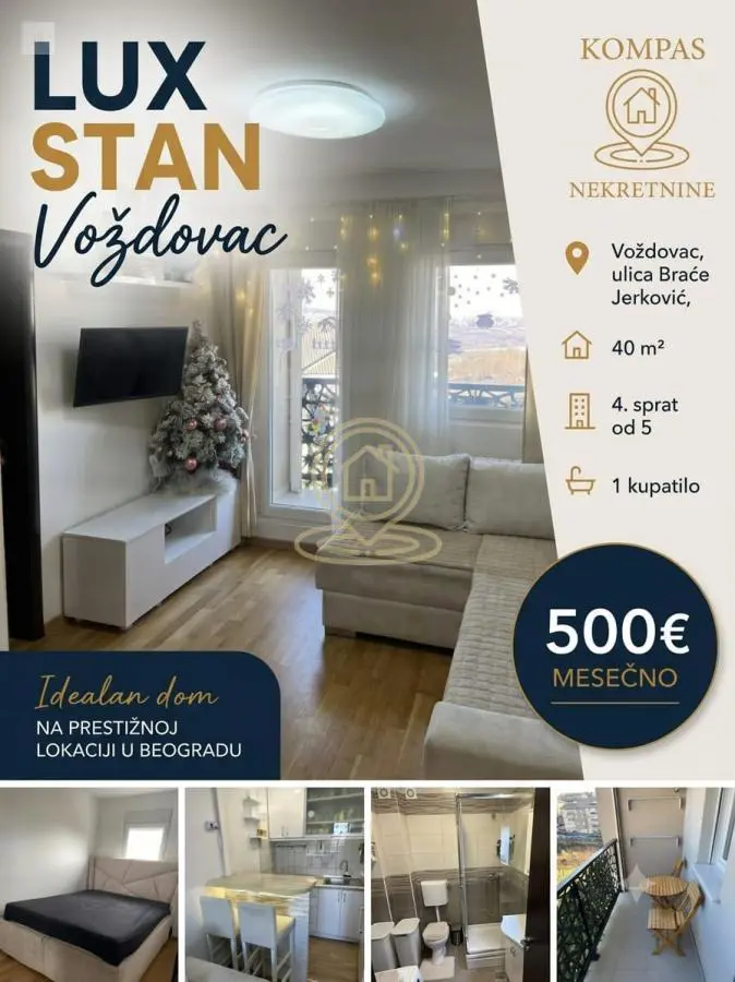  novogradnja Dvosoban stanovi Voždovac Braće Jerković I II 500 evra 
