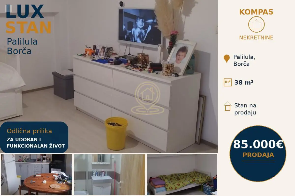  novogradnja Dvosoban stanovi Palilula Borča 86000 evra 