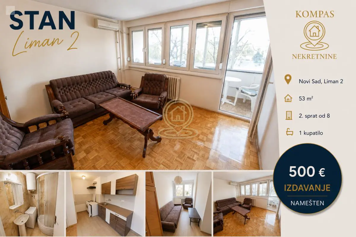 stanovi Novi Sad Dvosoban 