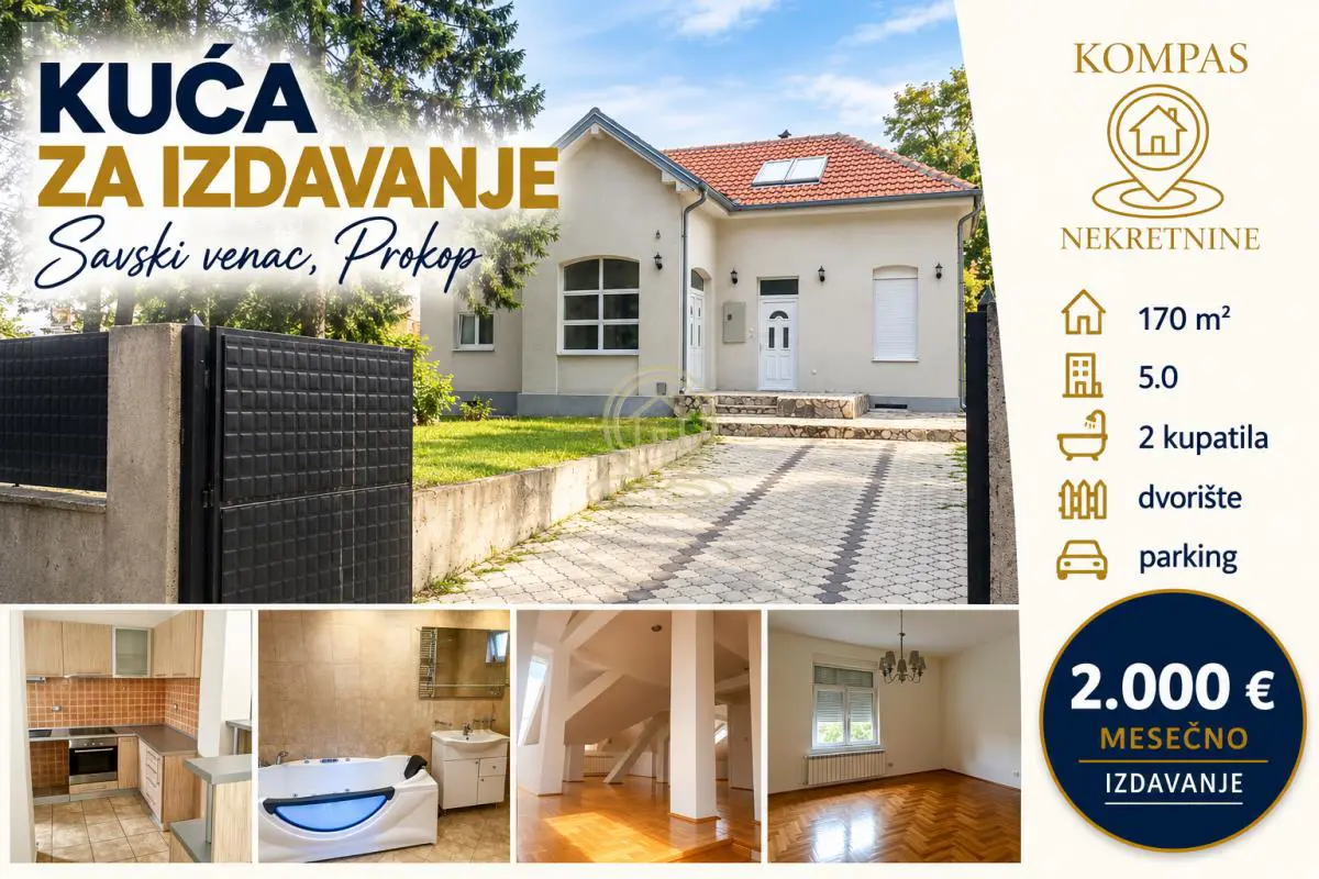 Beograd Savski venac kuće 2000 evra 