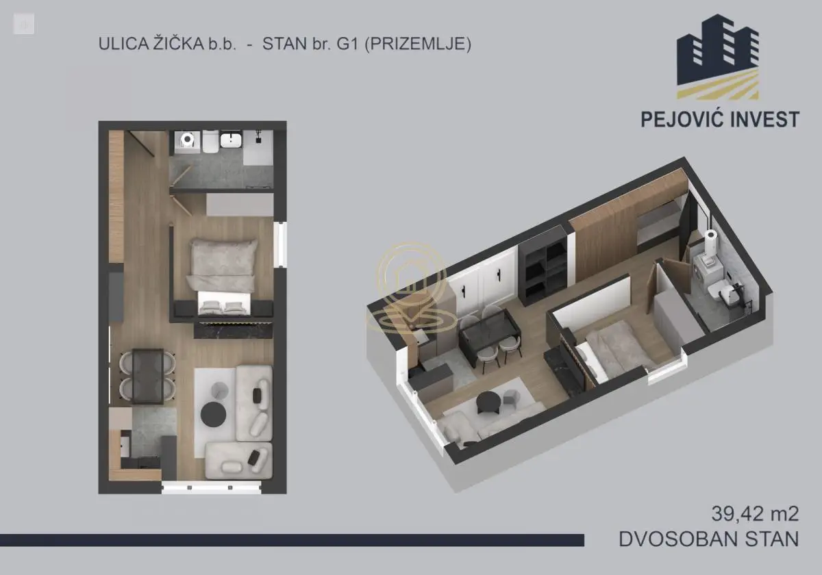 stanovi Novi Sad Jednoiposoban 