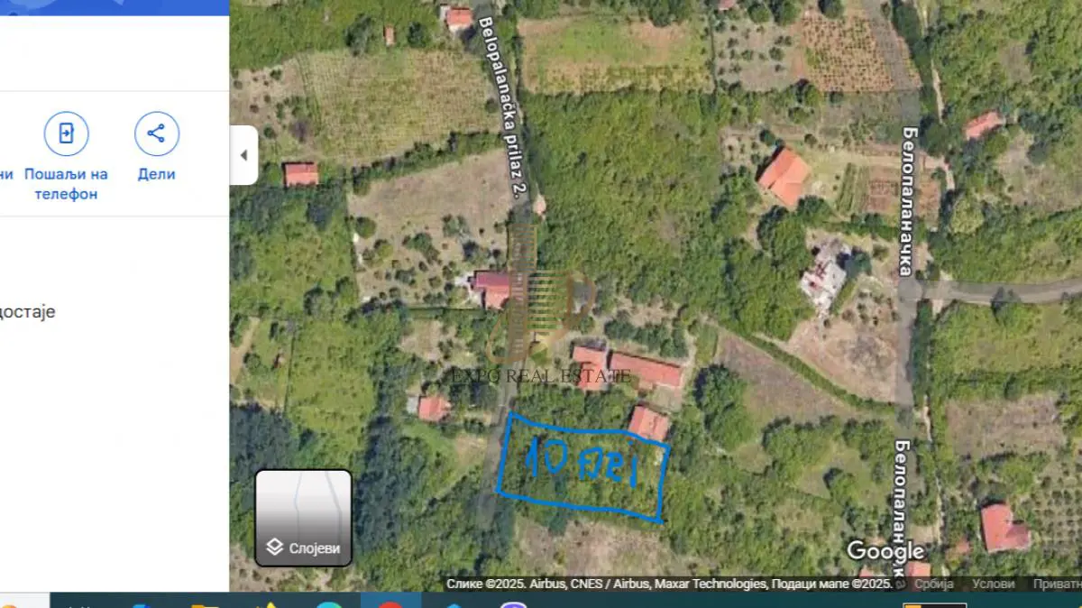 plac Ćele kula - 29000 evra 