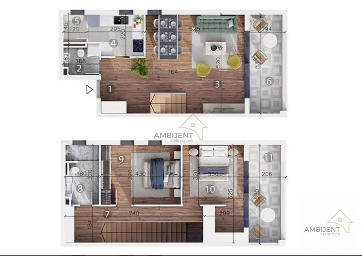 Beograd Zemun  novogradnja Dvosoban stanovi 363000 evra 