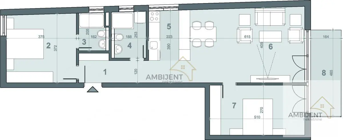  novogradnja Trosoban stanovi Voždovac Voždovačka Crkva 254675 evra 