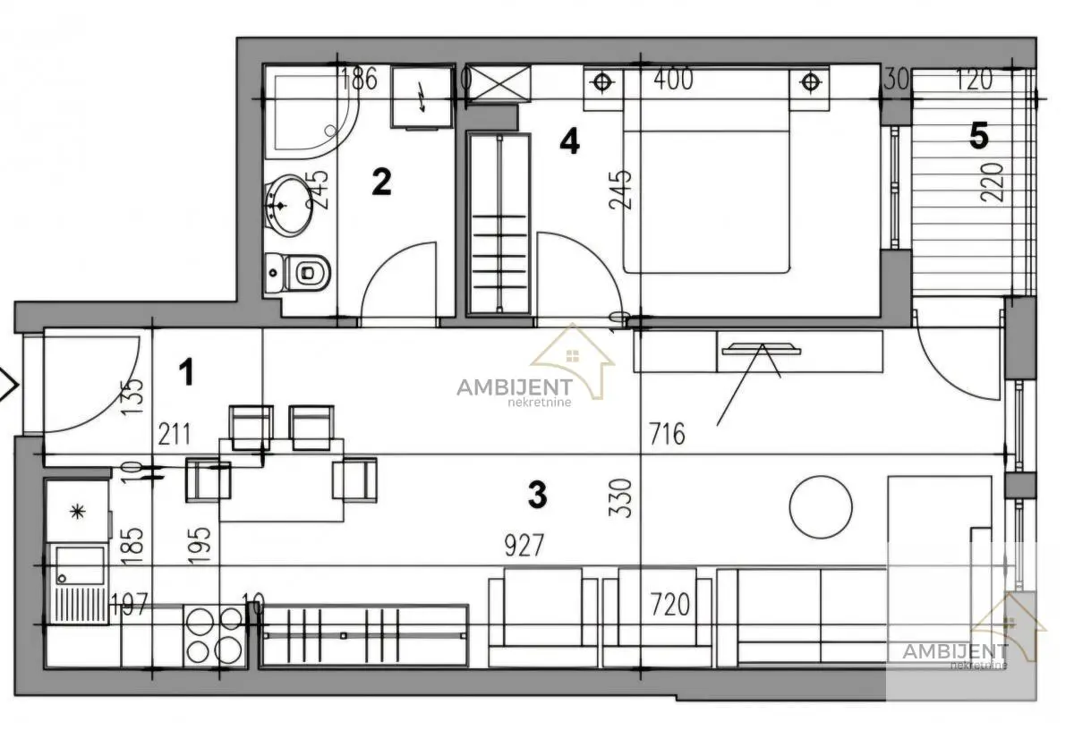stanovi Beograd Mirijevo  novogradnja Jednoiposoban 