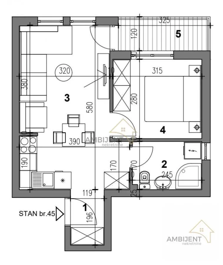 Beograd Zvezdara  novogradnja Jednosoban stanovi 97000 evra 