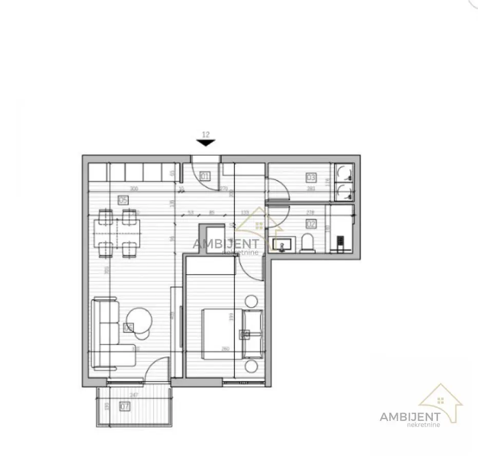  novogradnja Dvosoban stanovi Okolina - 78244 evra 