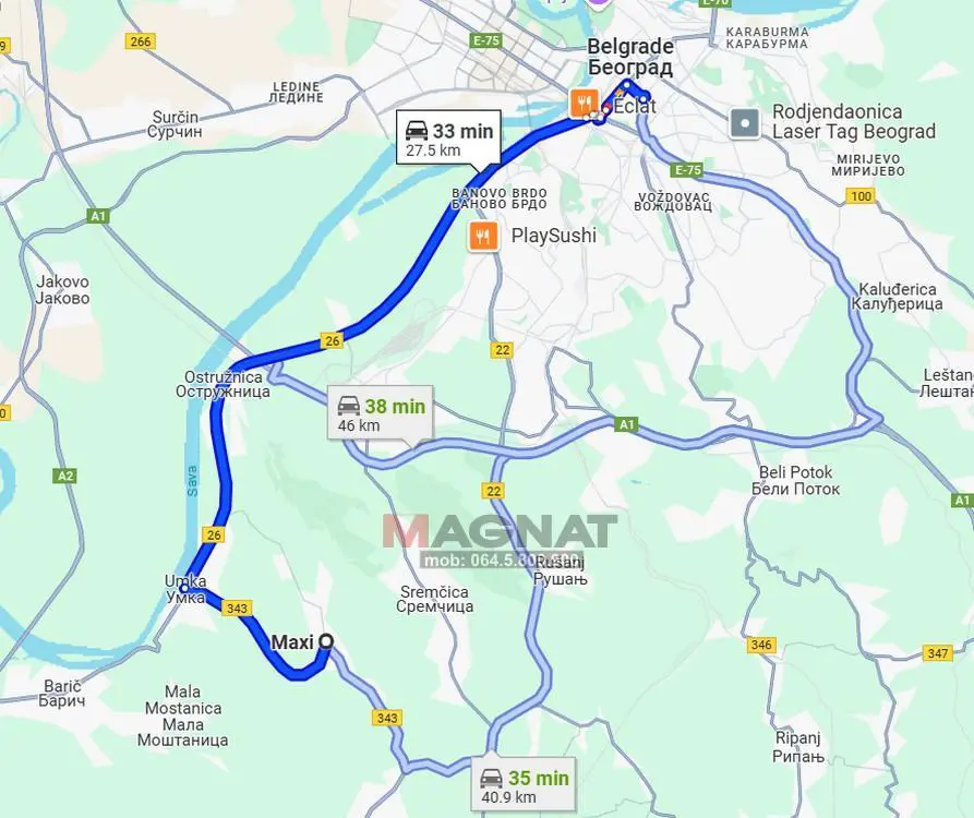 plac Čukarica Velika Moštanica 29500 evra 