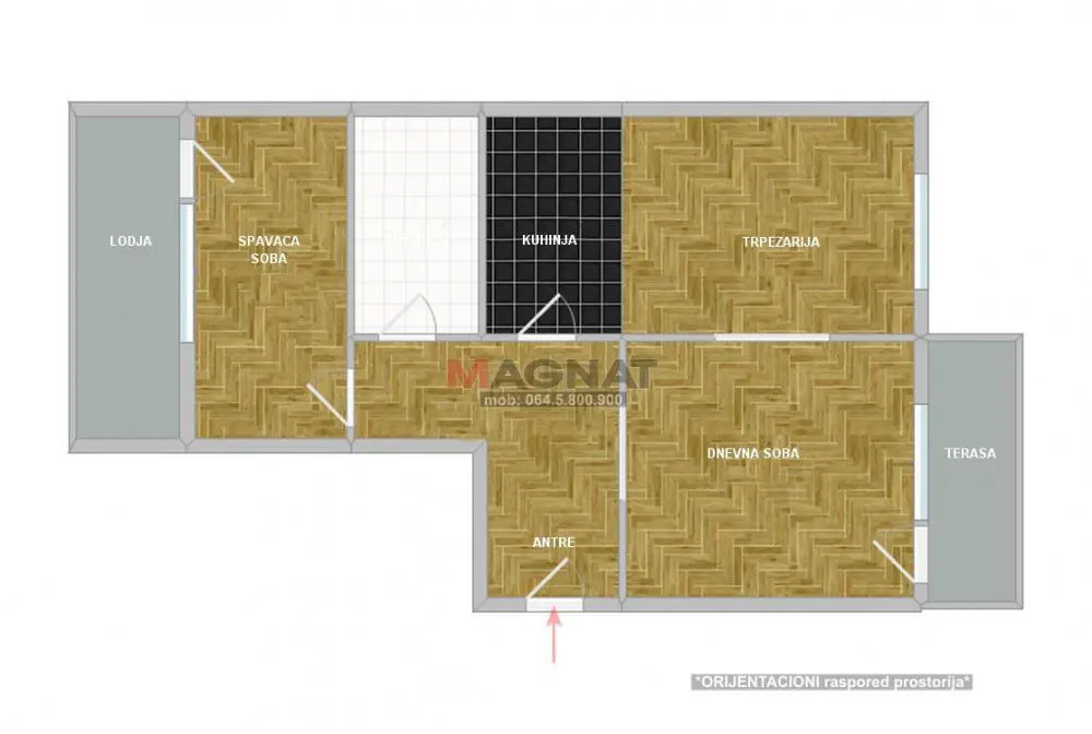 Dvosoban stanovi Novi Beograd Sava centar (Blok 19 do 23) 259888 evra 