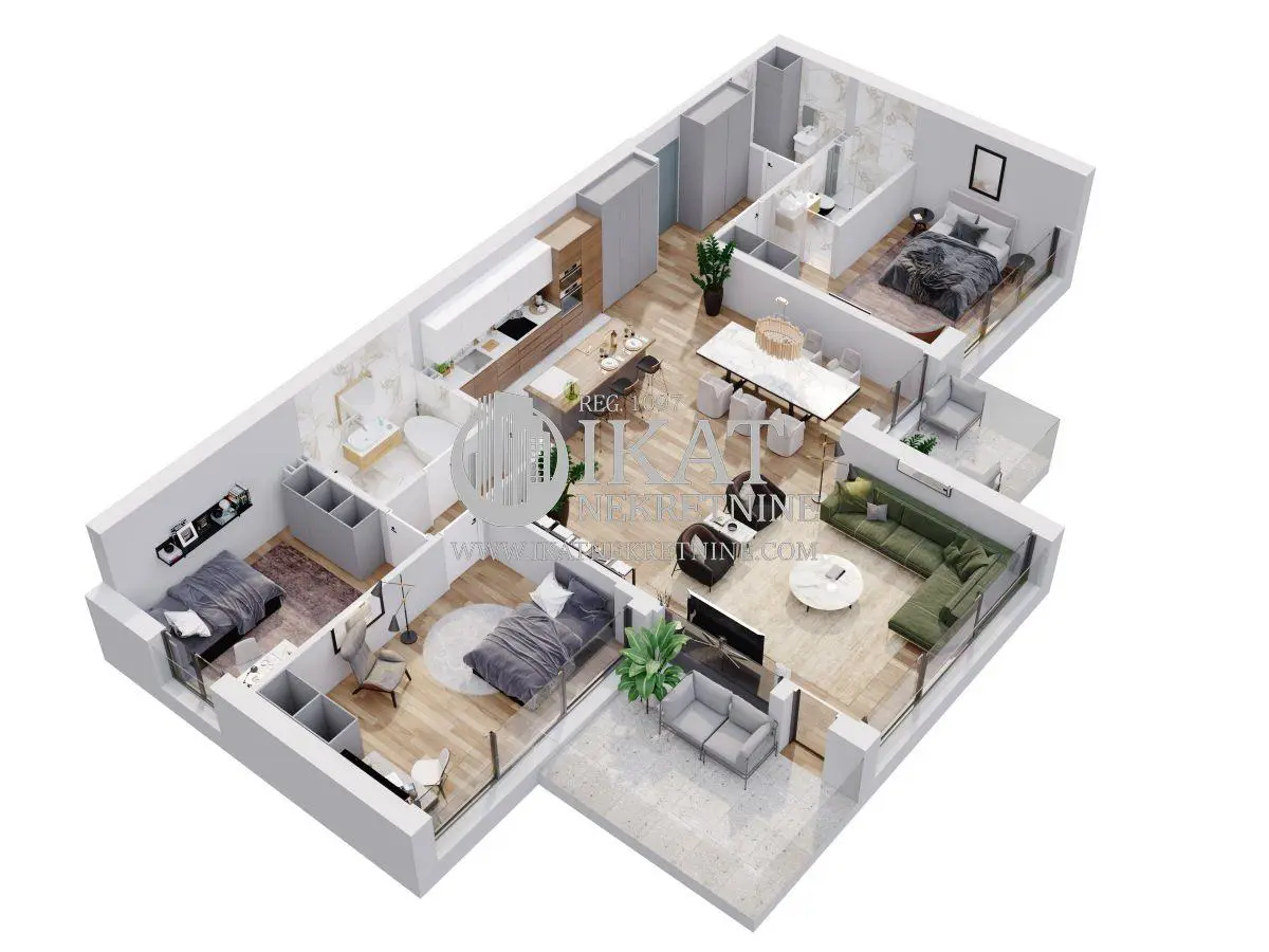 stanovi Beograd Internacionalnih brigada Četvorosoban