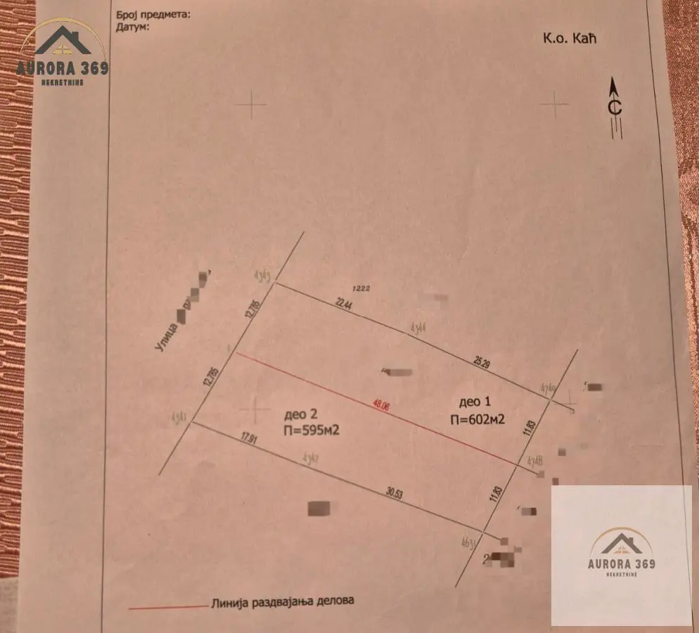 plac Kać - 61800 evra 