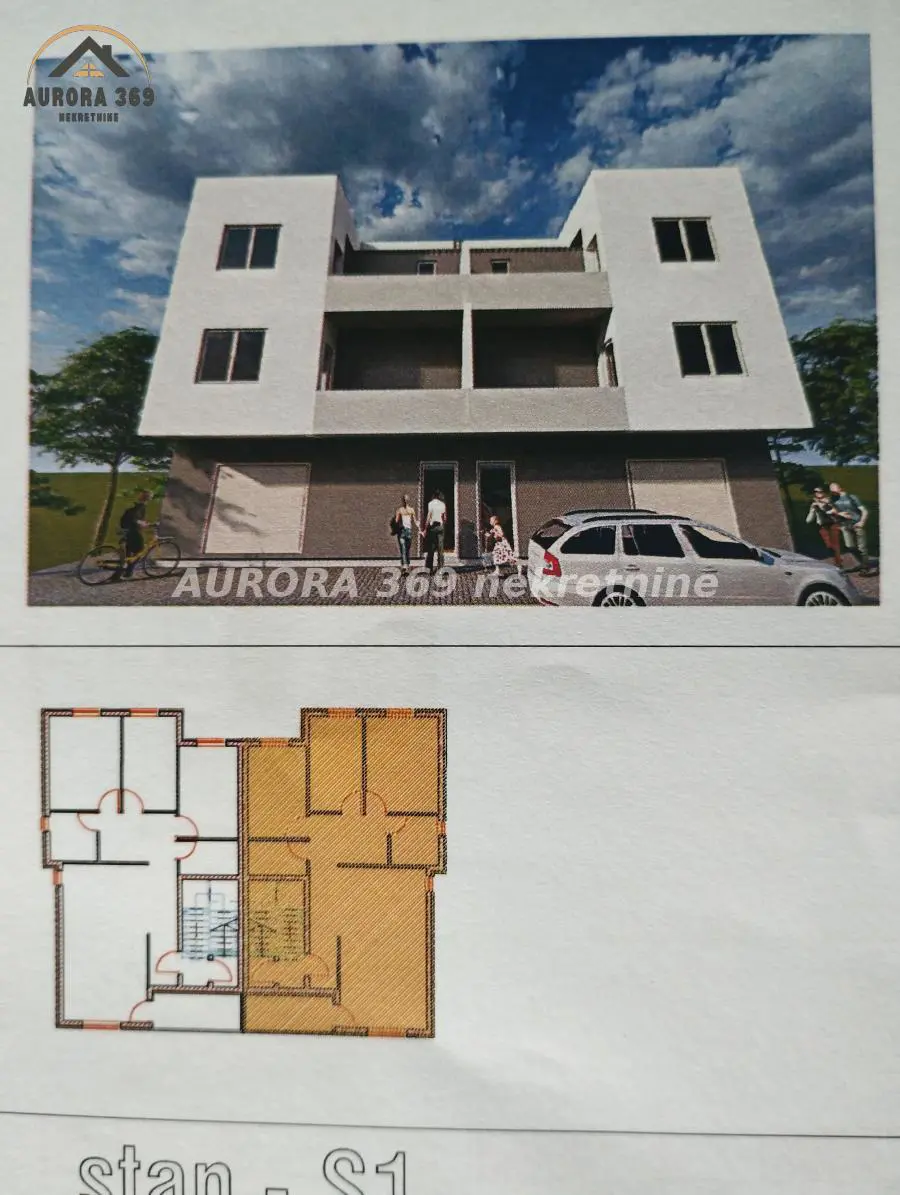 Novi Sad Veternik  novogradnja Četvorosoban stanovi 140900 evra 