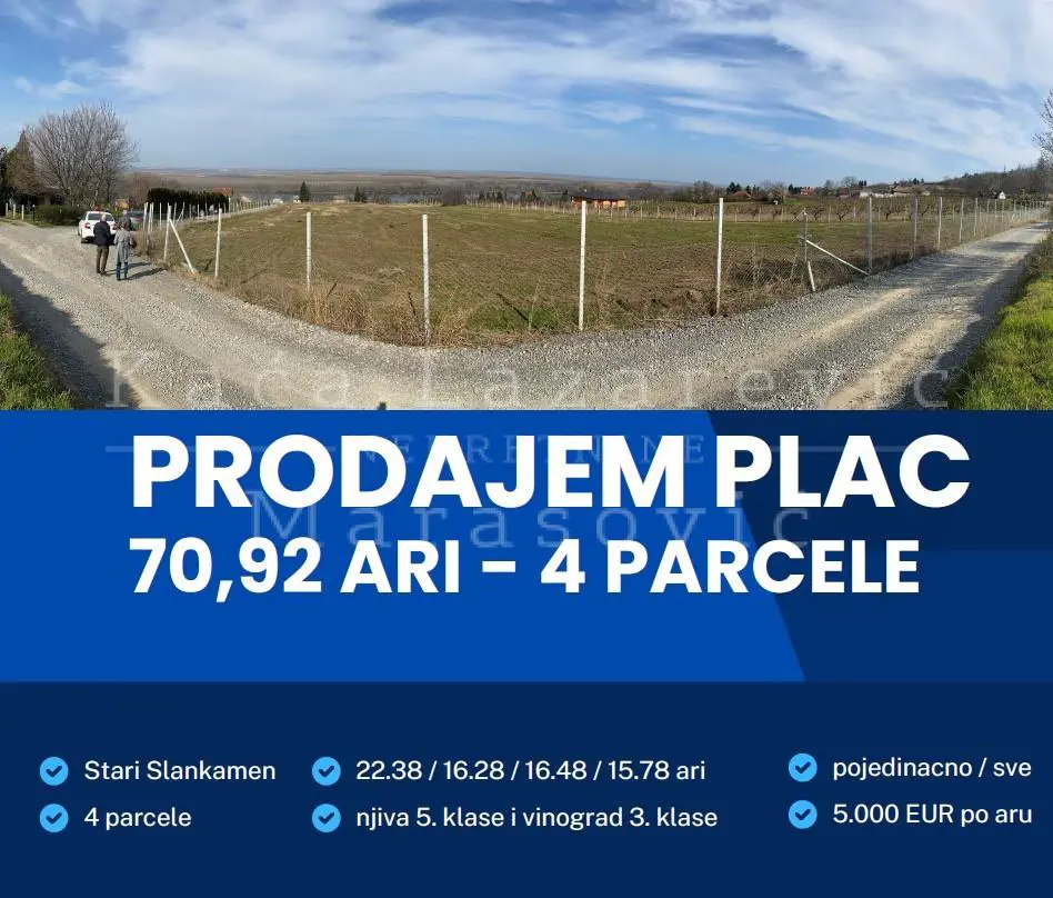 plac Inđija Stari Slankamen 284000 evra 