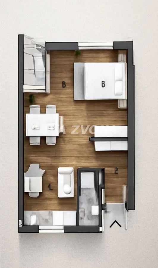 stanovi Novi Sad  uknjizeni Dvosoban 