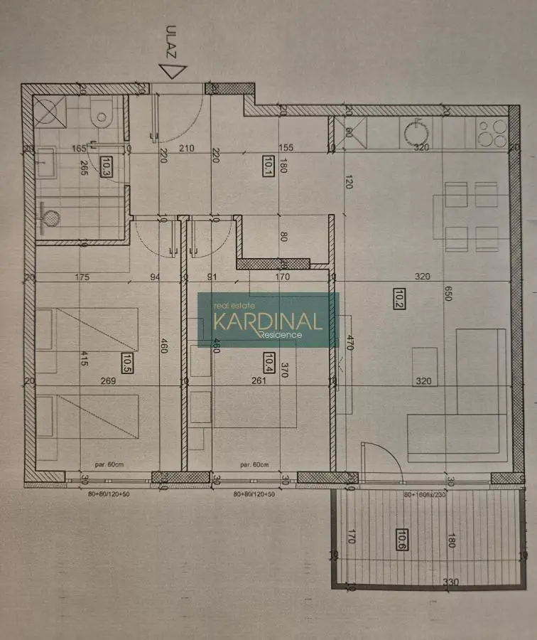  novogradnja Dvosoban stanovi Širi centar - 92380 evra 
