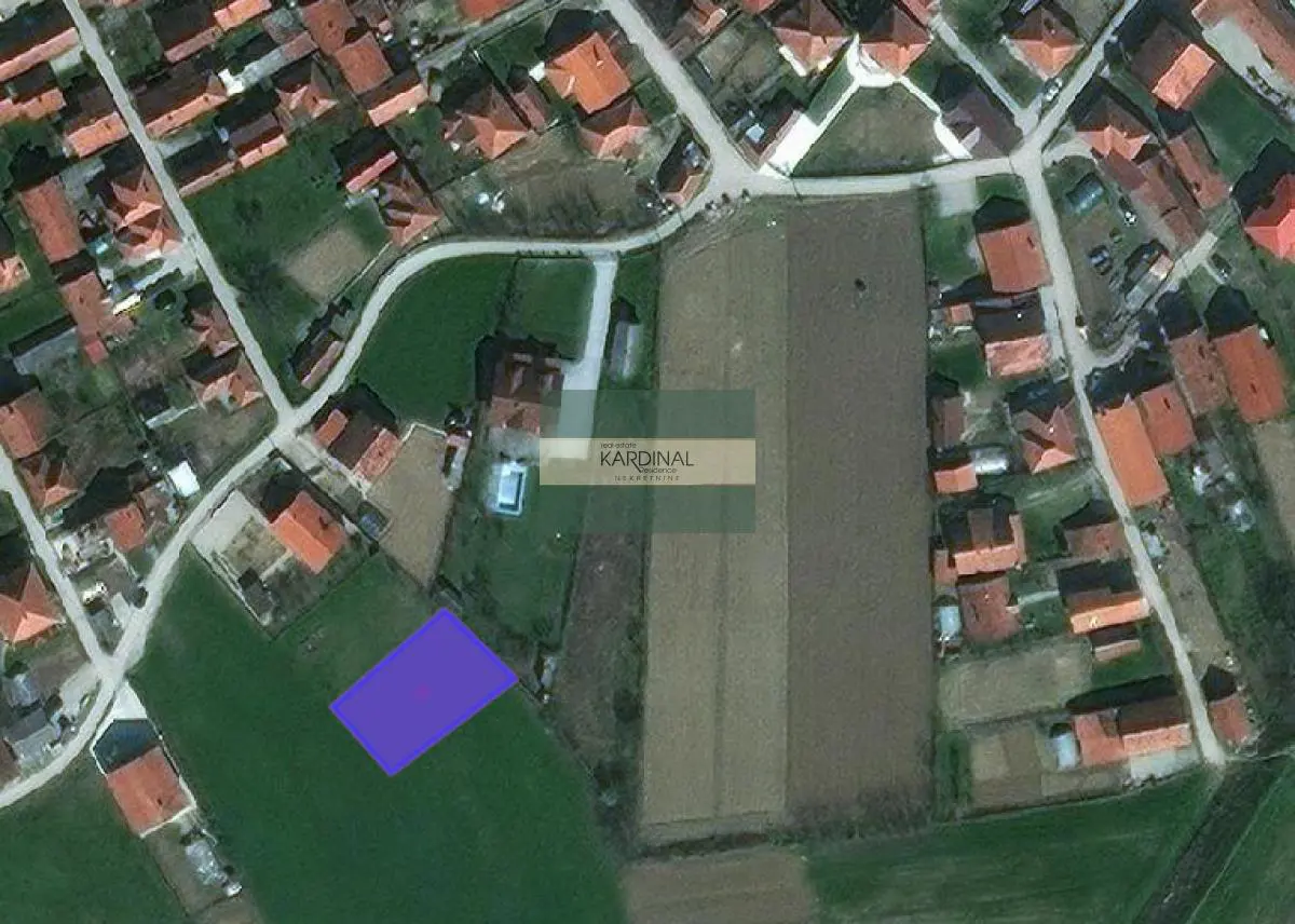 plac Jagodina Rakitovo  uknjizeni 