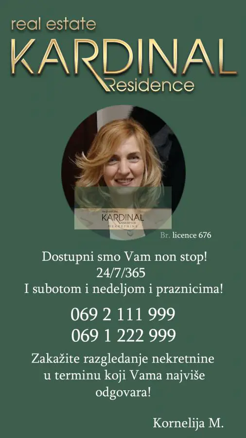 Dvoiposoban stanovi Bubanj - 500 evra 