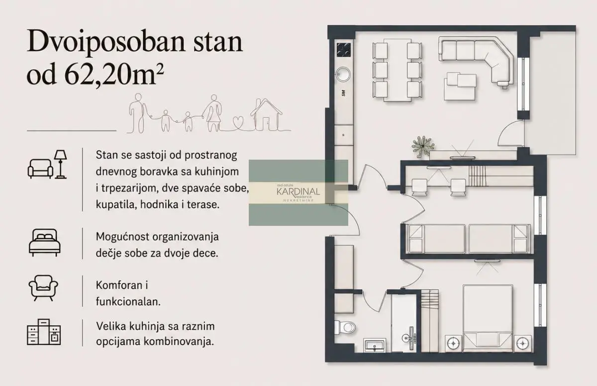 Jagodina Akva Park  novogradnja  uknjizeni Dvoiposoban stanovi 115620 evra 