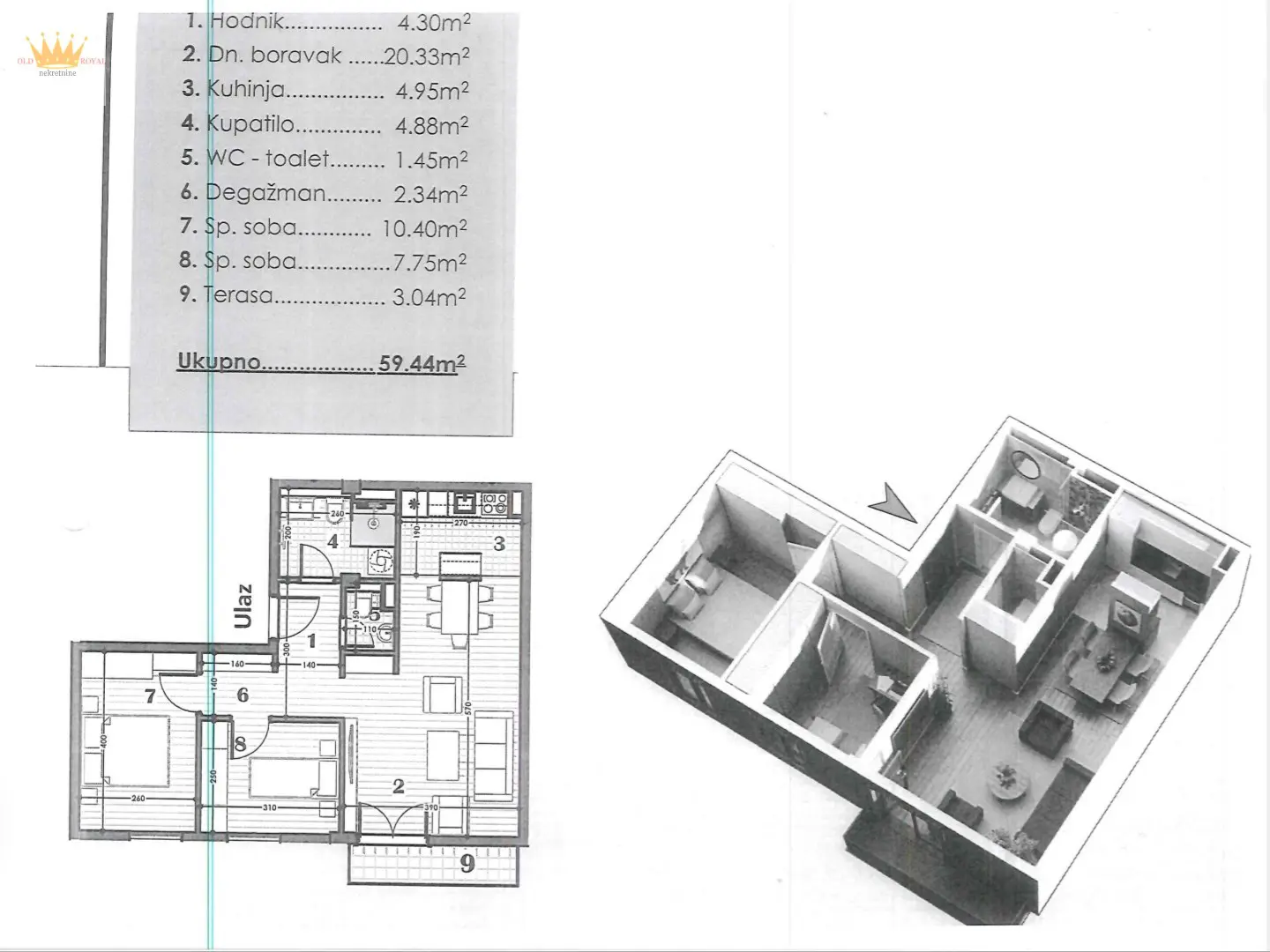  novogradnja Dvoiposoban stanovi Čukarica Banovo brdo 227150 evra 