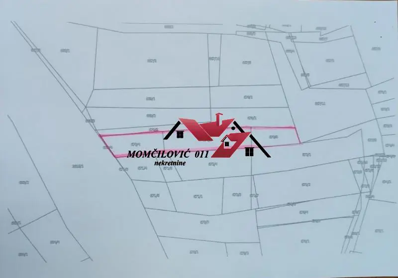 Beograd Čukarica  uknjizeni plac 112000 evra 