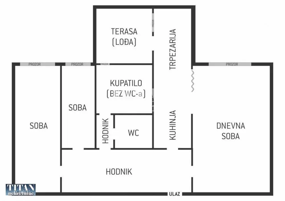Dvoiposoban stanovi Novi Beograd Bežanijski blokovi (61 do 64) 205000 evra 