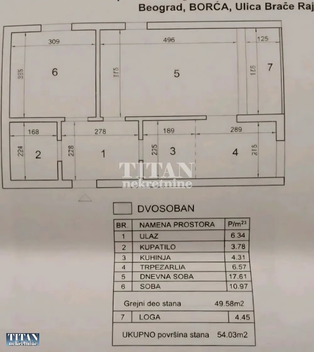 Beograd Palilula Dvosoban stanovi 95000 evra 