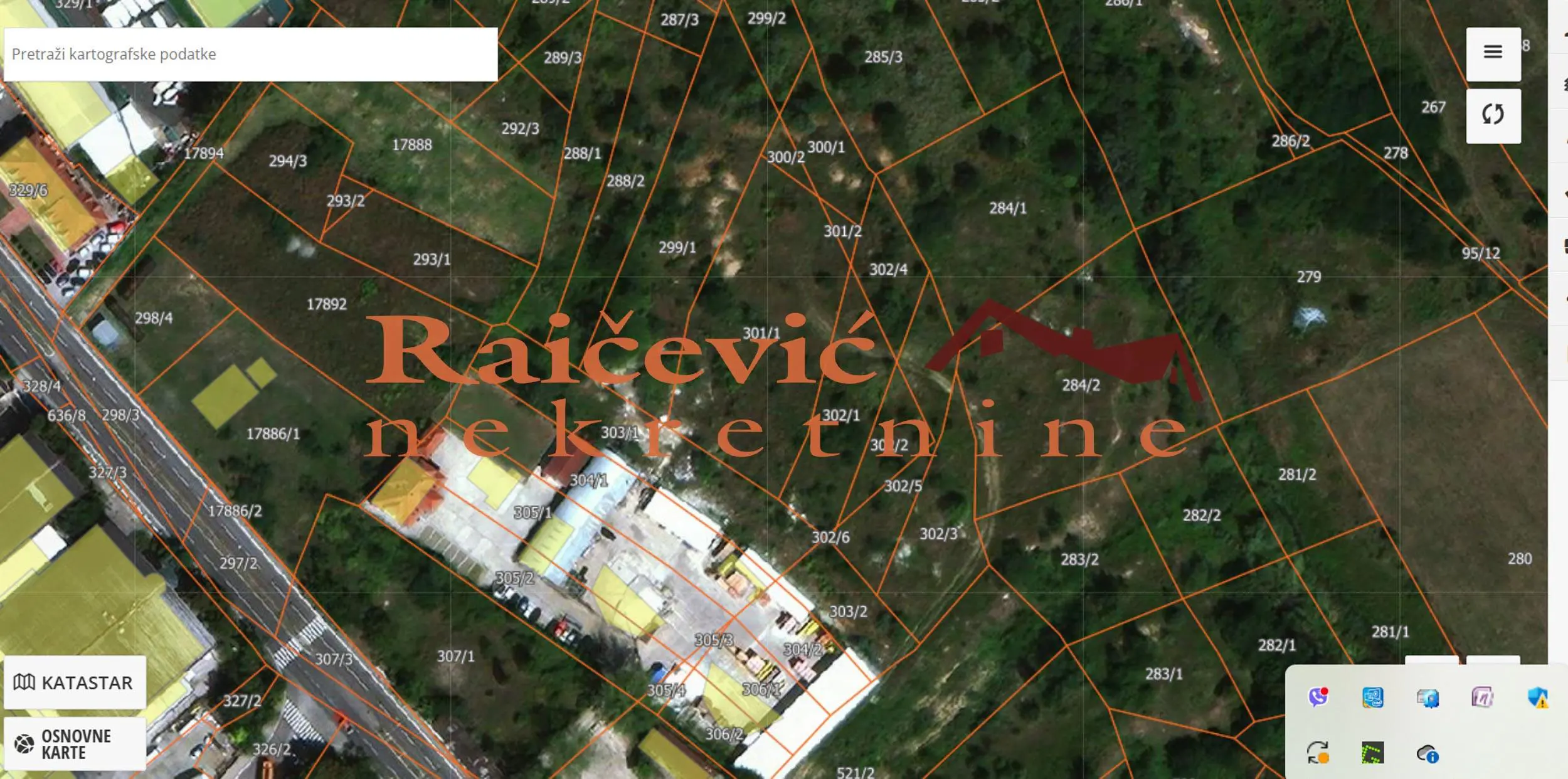 Beograd Voždovac  uknjizeni plac 750600 evra 