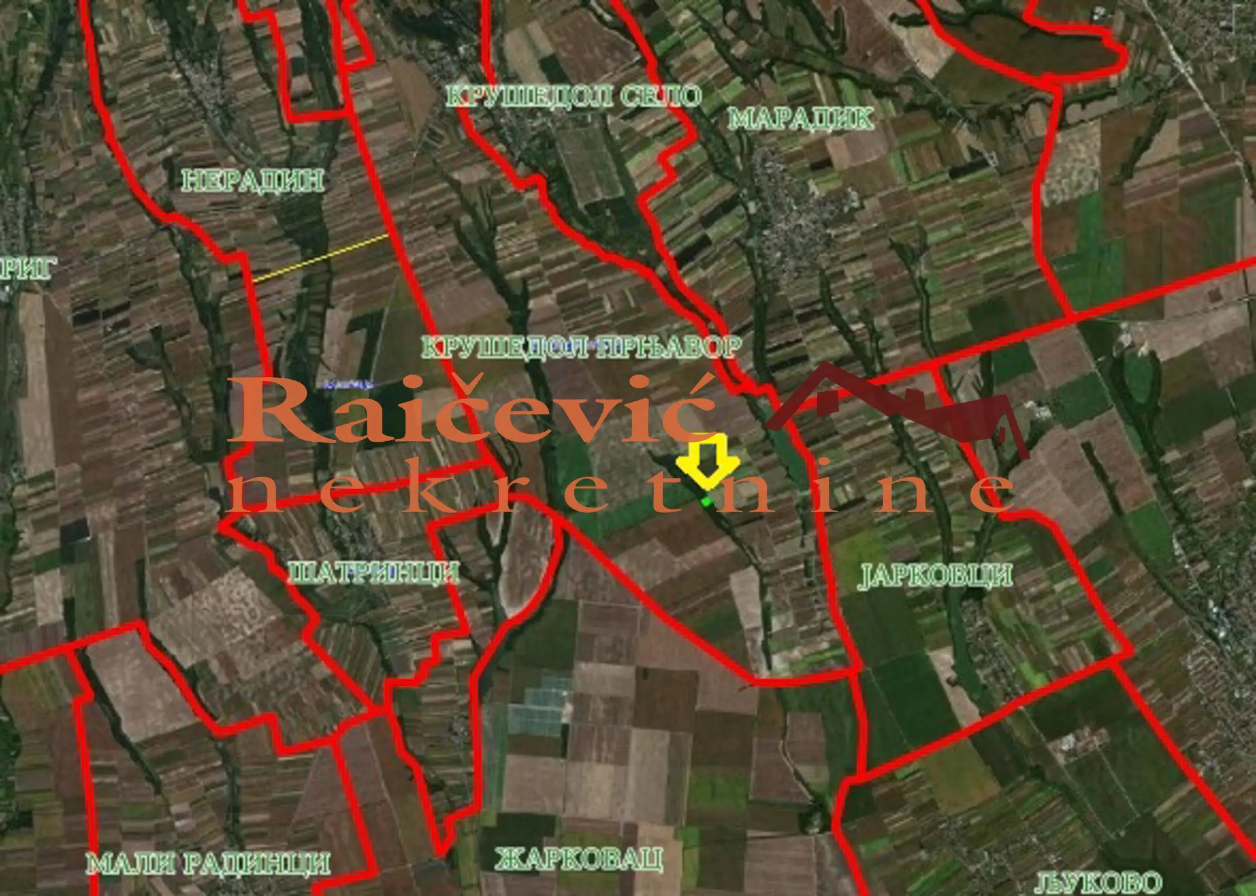 plac SREMSKI KARLOVCI Zidine  uknjizeni 