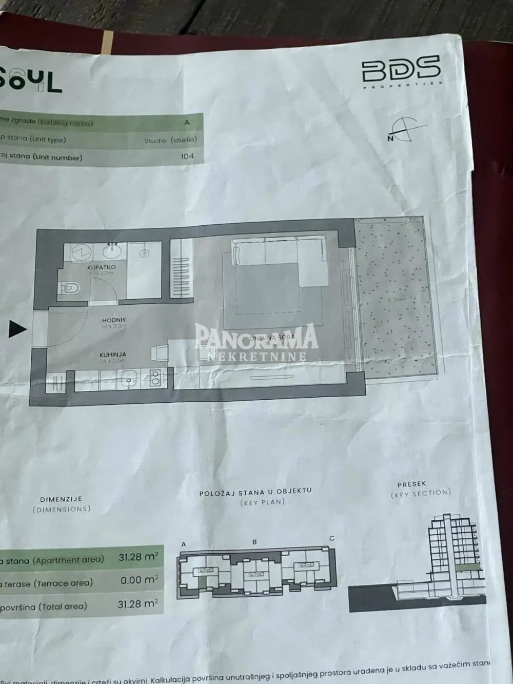 stanovi Beograd Omladinskih brigada Garsonjera 