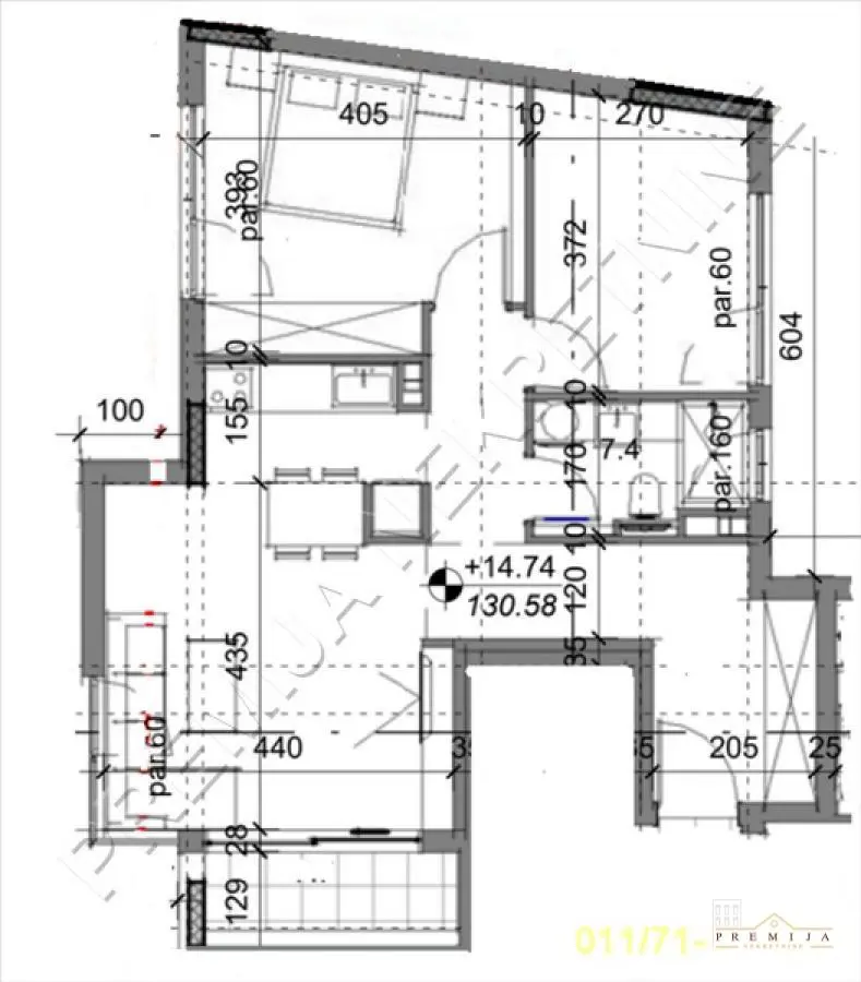 Beograd Zvezdara  novogradnja Trosoban stanovi 266000 evra 