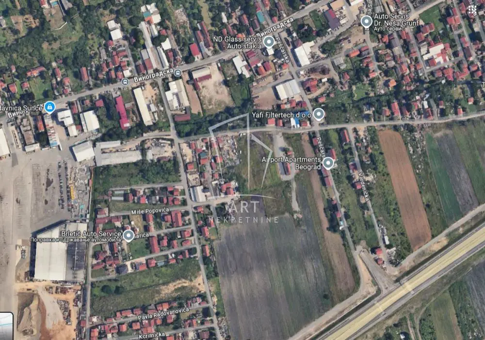 plac Novi Beograd Ledine NBGD 55000 evra 